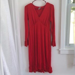 ASOS red dress
